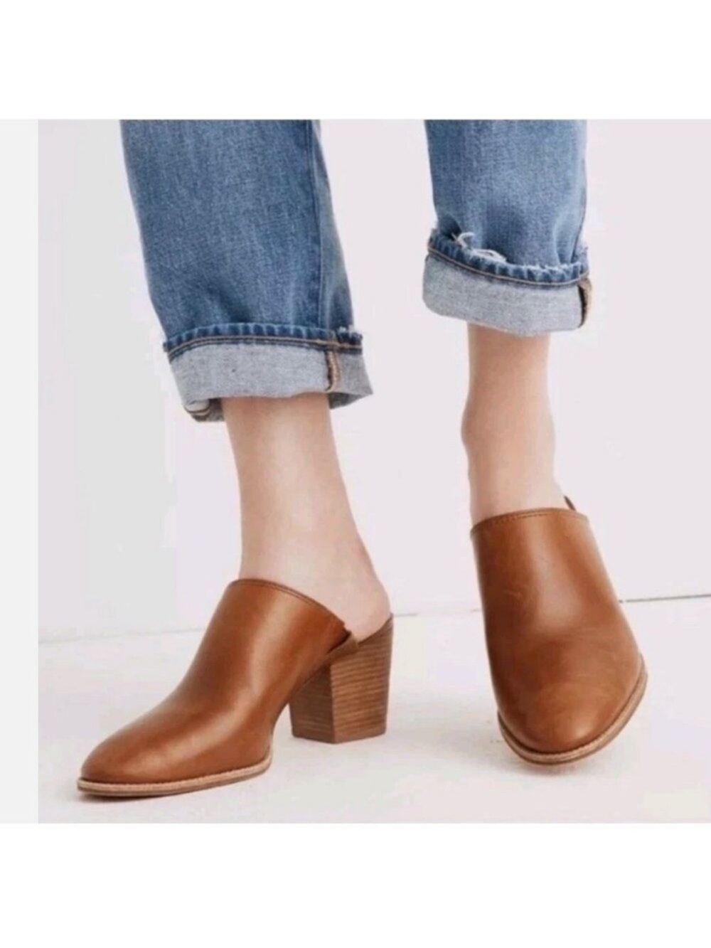 Madewell Harper Mule Has n English Saddle